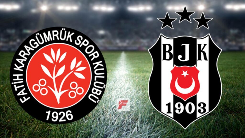 Fatih Karagümrük-Beşiktaş maçı (CANLI)