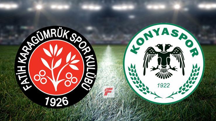 Fatih Karagümrük-Konyaspor maçı saat kaçta, hangi kanalda?