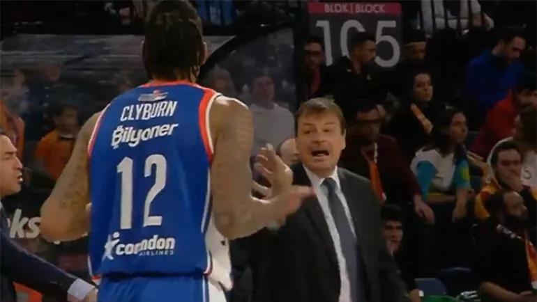 Galatasaray derbisinde Ergin Ataman’a sitem