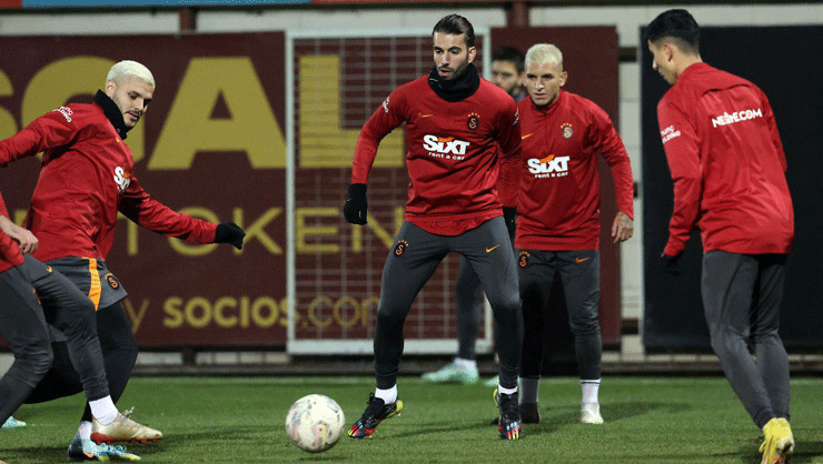 Galatasaray, Hatayspor maçı hazırlıklarını tamamladı