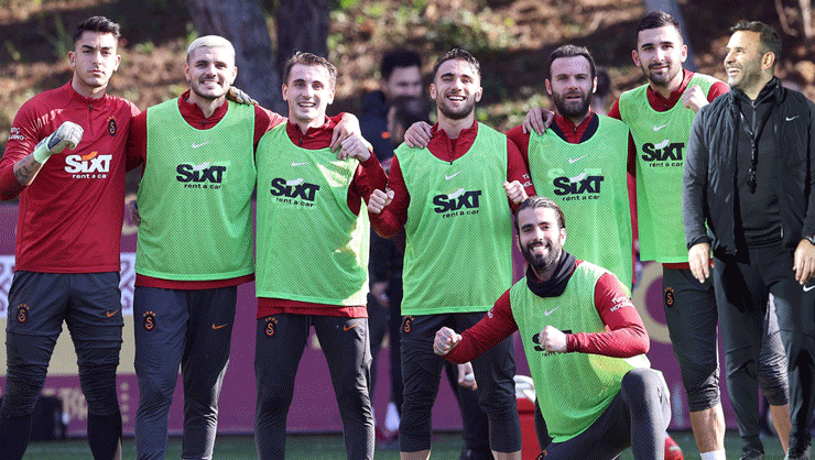 Galatasaray’da, Fenerbahçe derbileri için zafer provaları!