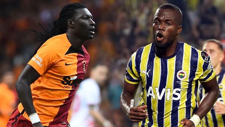 Galatasaray’da Gomis, Fenerbahçe’de Valencia