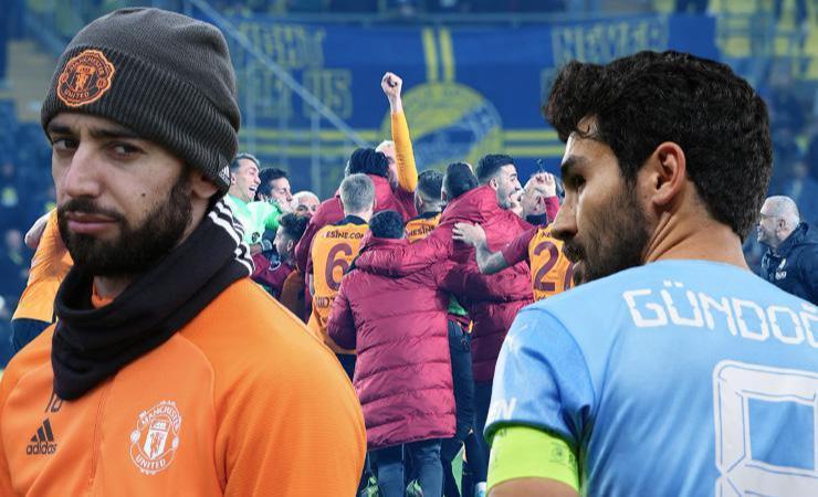İlkay Gündoğan ve Bruno Fernandes’ten Fenerbahçe-Galatasaray derbisi yorumu