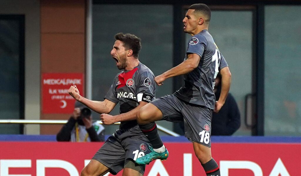 Karagümrük’te Fabio Borini, Mbaye Diagne’yi yakaladı