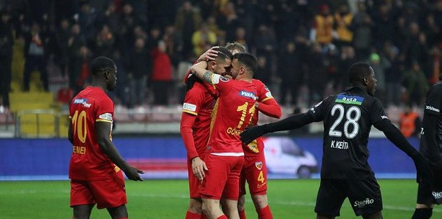 Kayserispor Sivasspor: 4-1 (MAÇ SONUCU ÖZET)