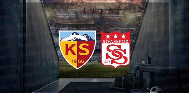 Kayserispor Sivasspor maçı CANLI