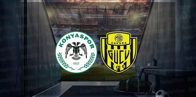 Konyaspor Ankaragücü maçı CANLI