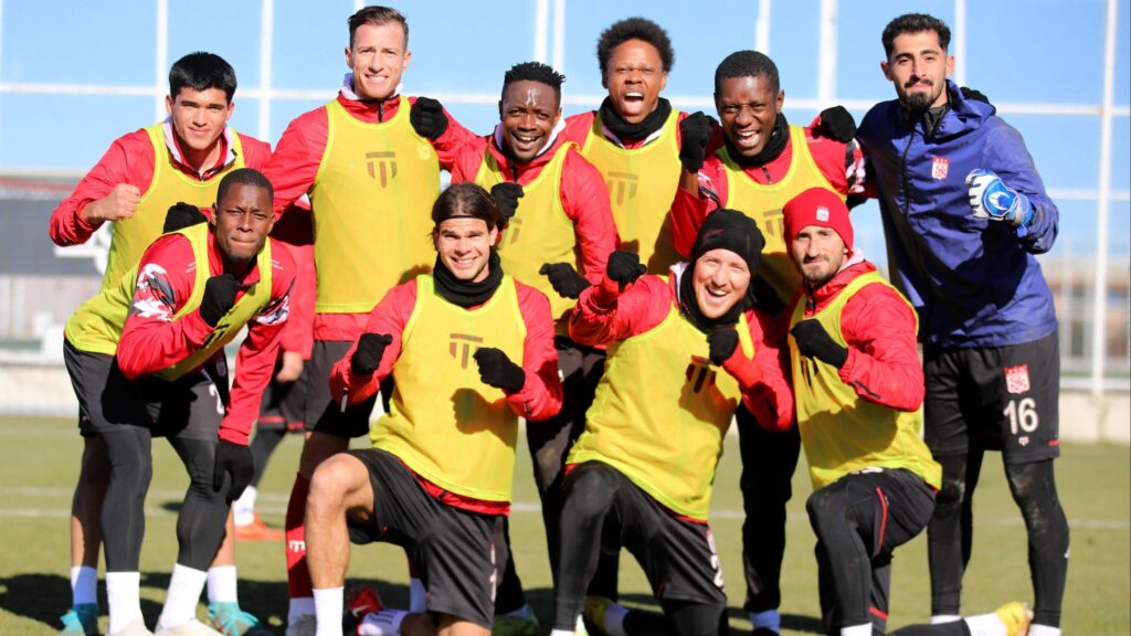 Sivasspor, Kayserispor maçı hazırlıklarına devam etti