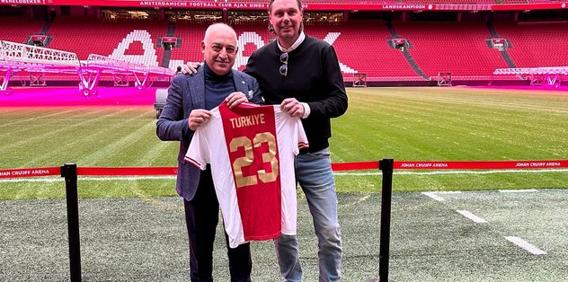 TFF Başkanı Mehmet Büyükekşi Ajax’ı ziyaret etti