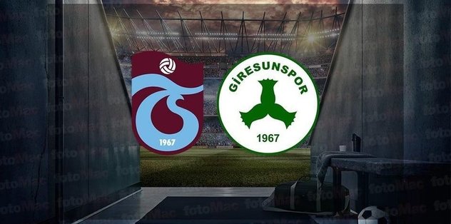 Trabzonspor Giresunspor maçı canlı
