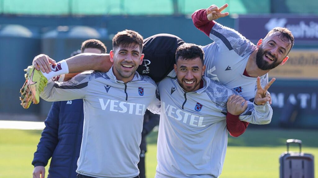 Trabzonspor’da Siopis neşe kaynağı oldu