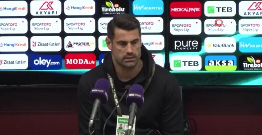 Volkan Demirel: “Bizim adımıza 2 puan kaybettiğimiz bir maçtı“