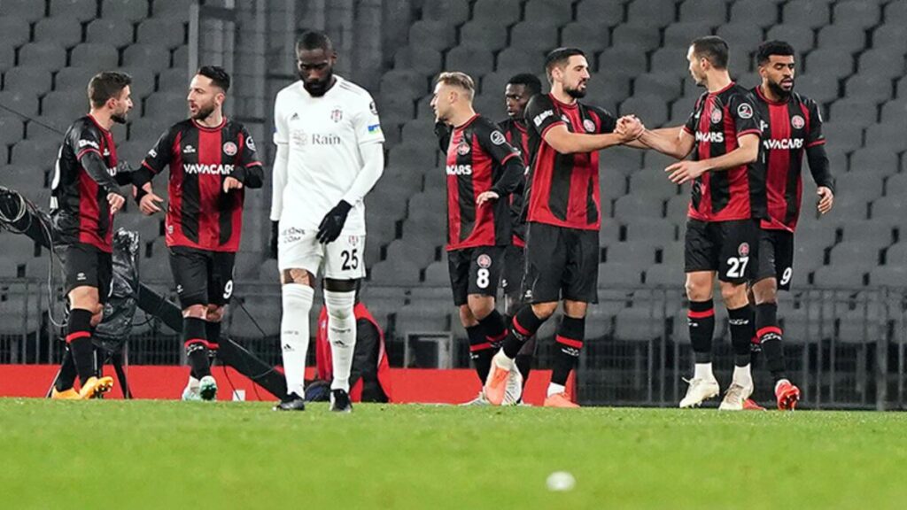 Beşiktaş’ın 5 maçlık galibiyet serisi sona erdi