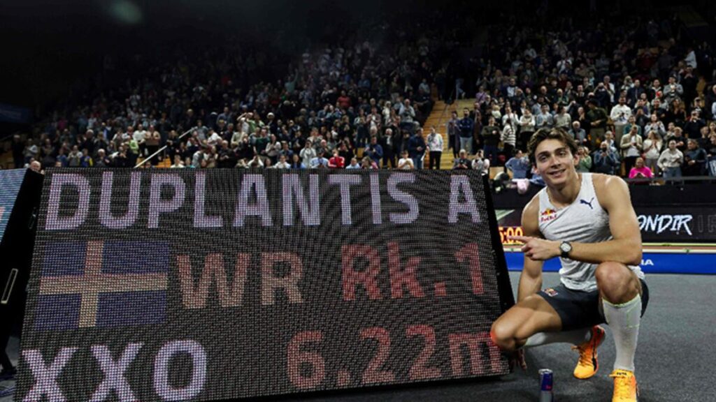 Duplantis’ten 6. dünya rekoru