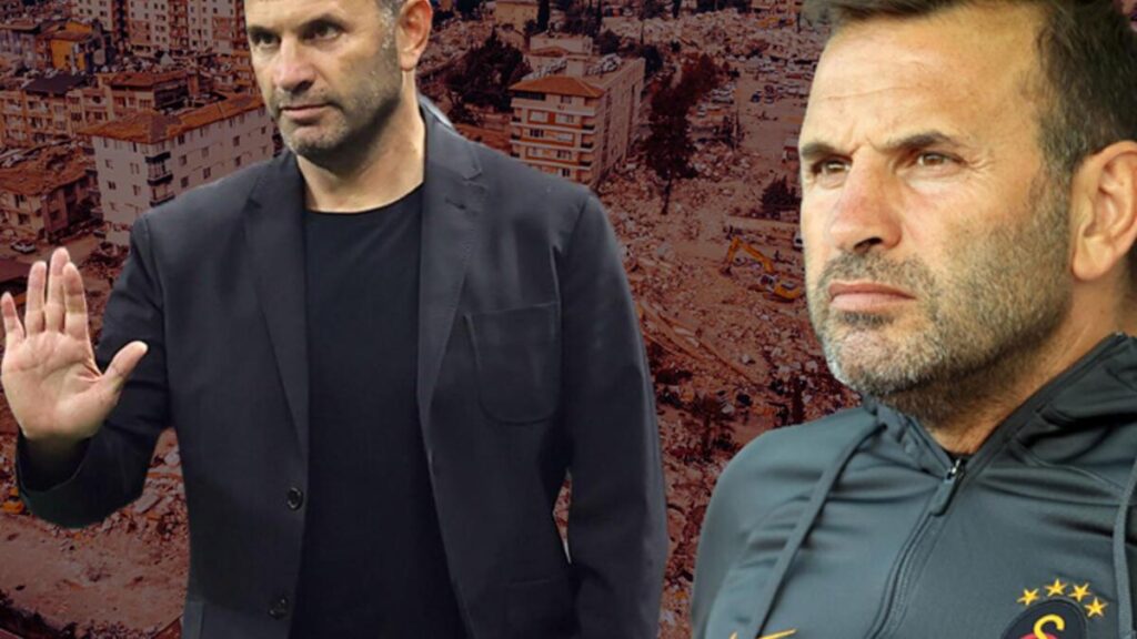 Galatasaray Teknik Direktörü Okan Buruk’tan depremle ilgili sözler