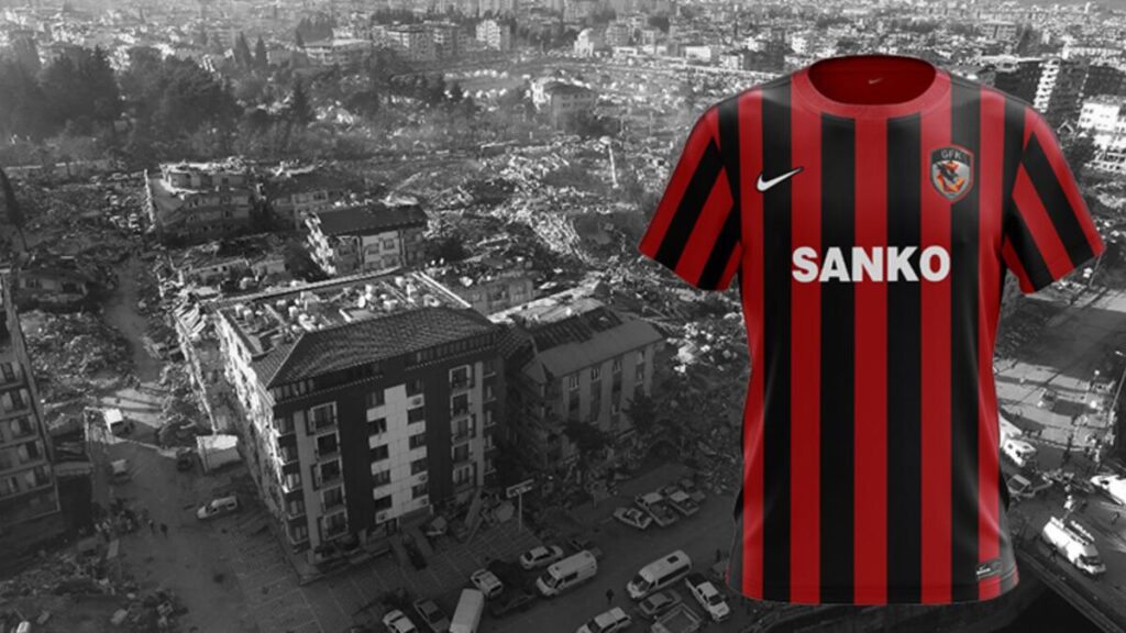 Gaziantep FK’lı Alexandru Maxim’in forması enkazdan çıktı