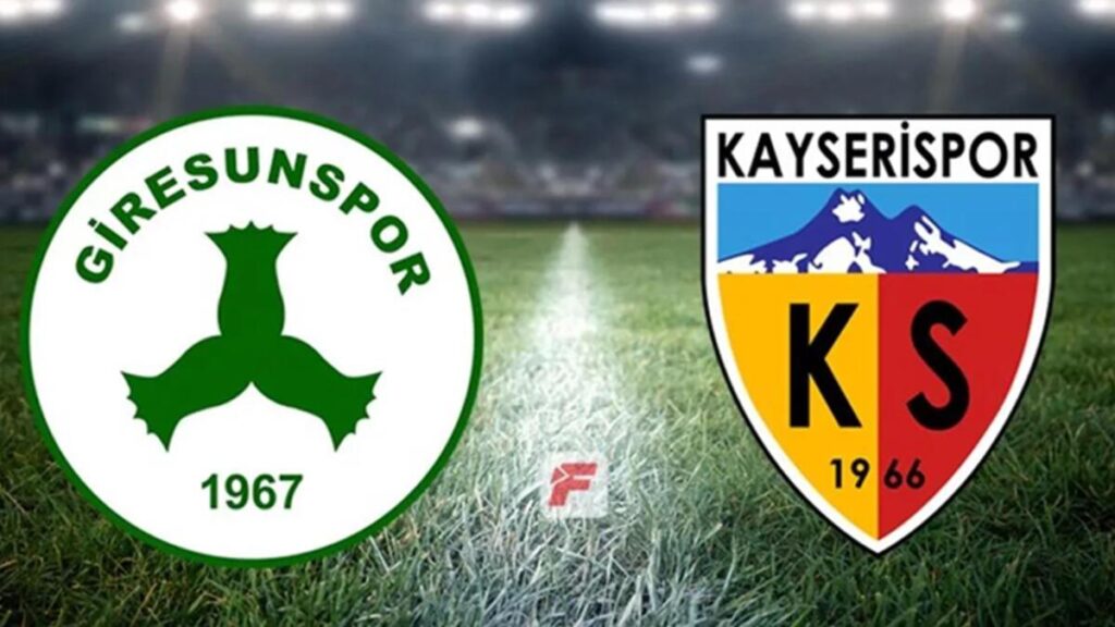 Giresunspor-Kayserispor maçının gelirleri depremzedelere bağışlanacak