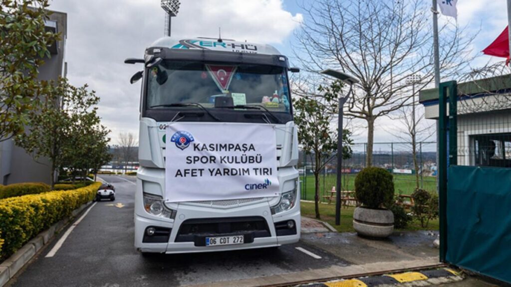 Kasımpaşa’nın tırı yola çıktı