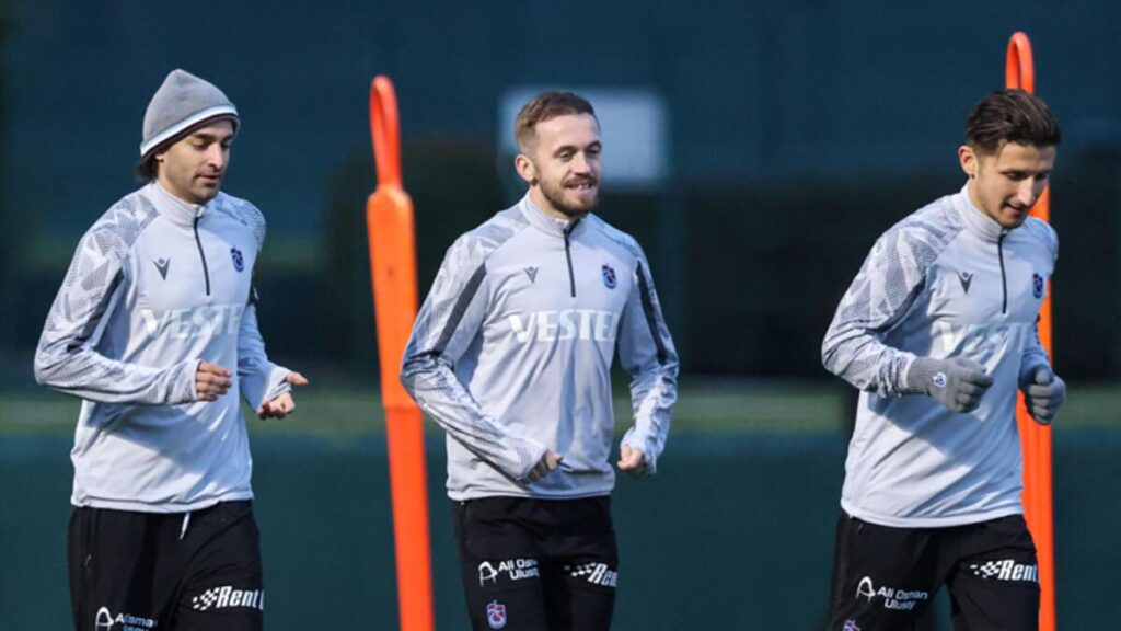 Trabzonspor’da şut ağırlıklı çalışma