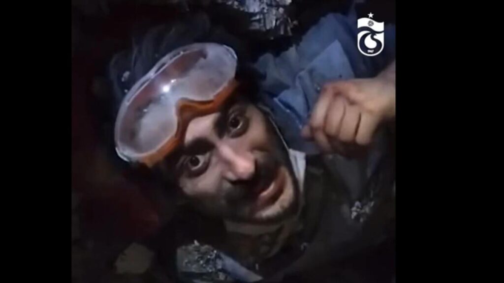 Trabzonspor’dan enkazdan kurtulan depremzedeye davet