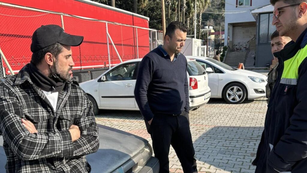 Volkan Demirel yardım için yeniden Hatay’a döndü