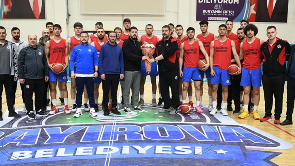 Çayırova Belediyesi, Gaziantep Basketbol’a kapılarını açtı
